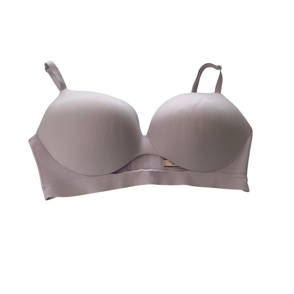 Victoria's Secret Incredible Wireless Bra Womens 38DD Purple Padded No-Wire